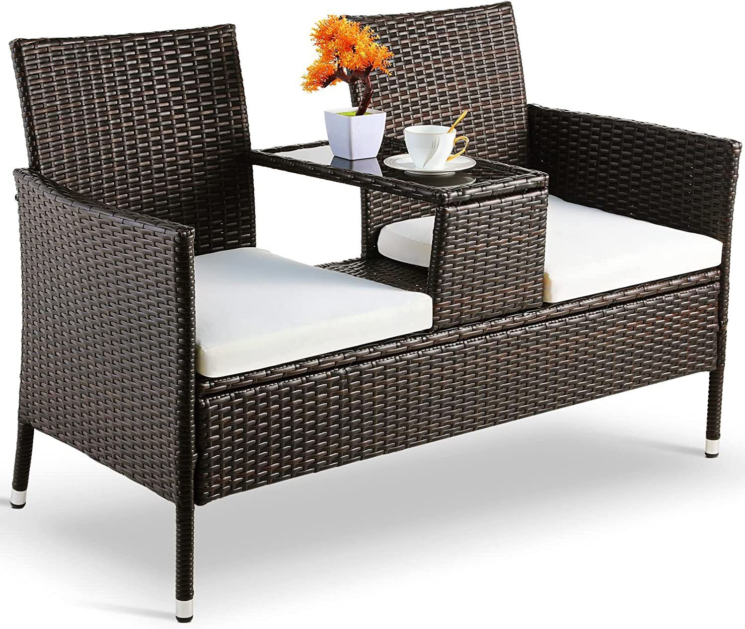 Rattan Patio Garden Furniture Set