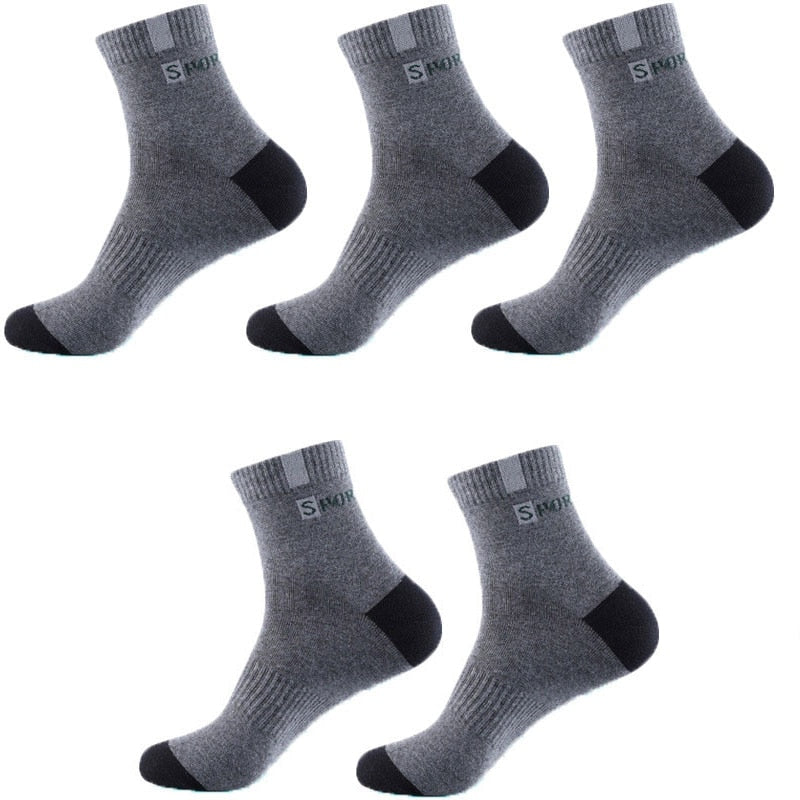 5 Pairs Bamboo Fibre Socks