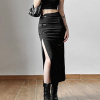 Split Ankle Length Skirt