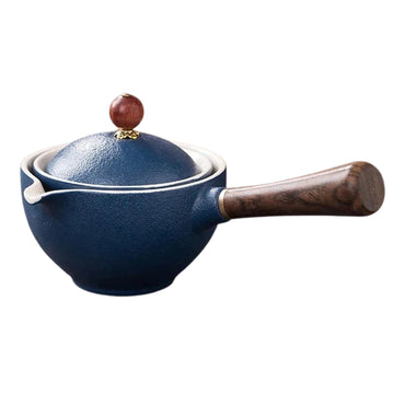 Elegant Ceramic Rotation Teapot