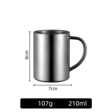 Luxury Double Wall Coffee Cup with Lid