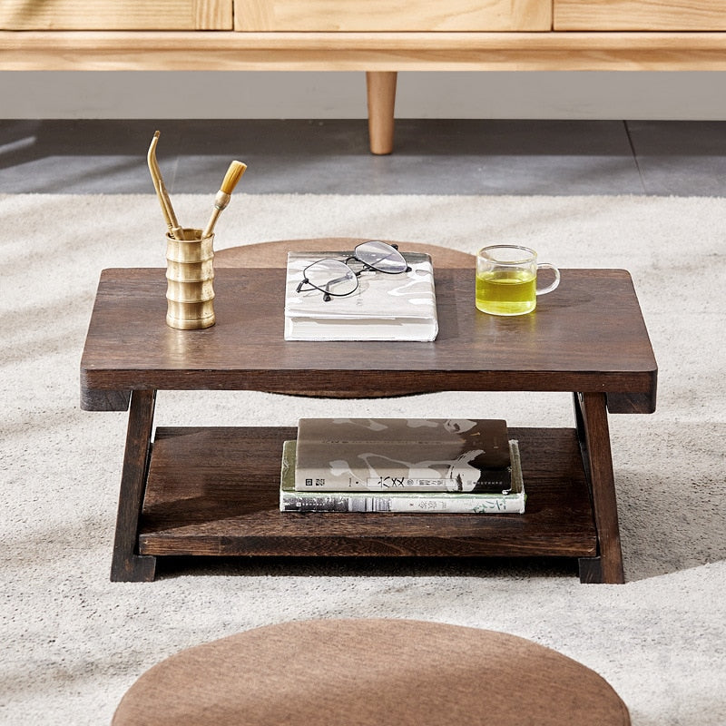 Solid Wood Tatami Tea Table