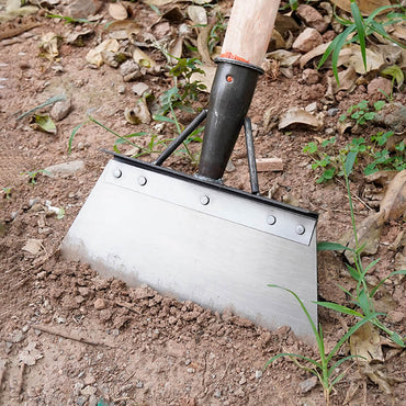 Large Outdoor Steel Cleaning Shovel