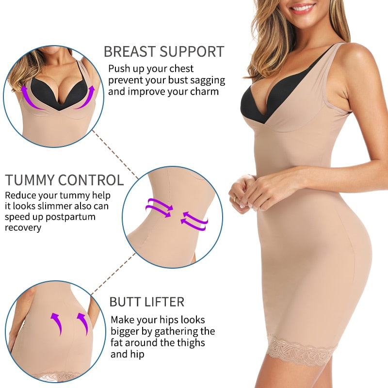 Women's Full Slip Body Shapewear