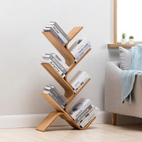 8 Tier Tree Bookshelf