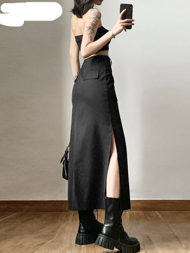 Cool Slim Fit Long Skirt