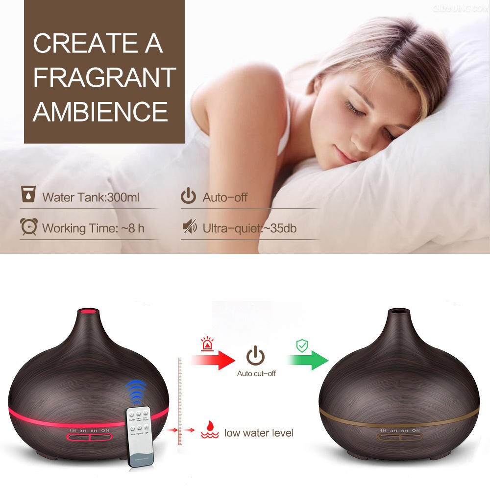 Remote Control Essential Oil Humidifier