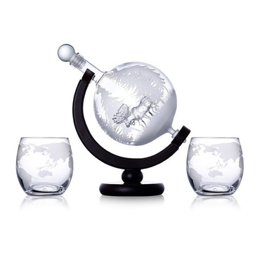 Globe Shaped Liquor Decanter