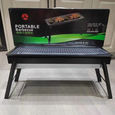 Outdoor Foldable Charcoal Barbecue Grill