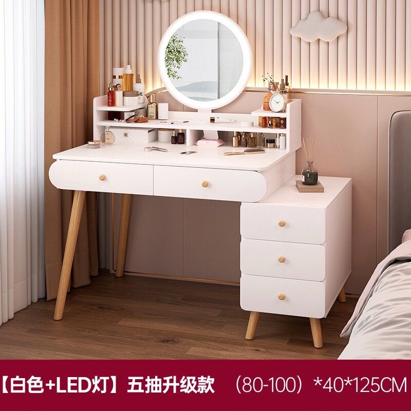 Multifunctional Dressing Table With Mirror