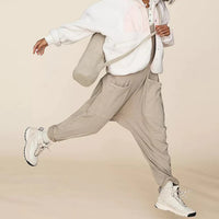 Sleeveless Wide Leg Romper With Pockets