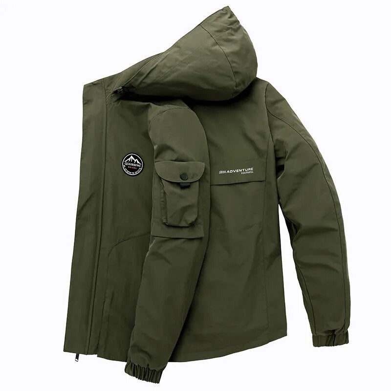 Men's Windproof Military Style Jacket