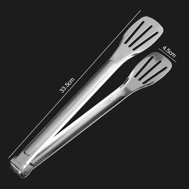 Stylish Stainless Steel Serving Tongs