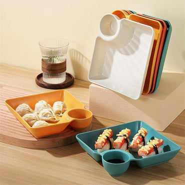 Multi-purpose Snack Dish 2-Grid