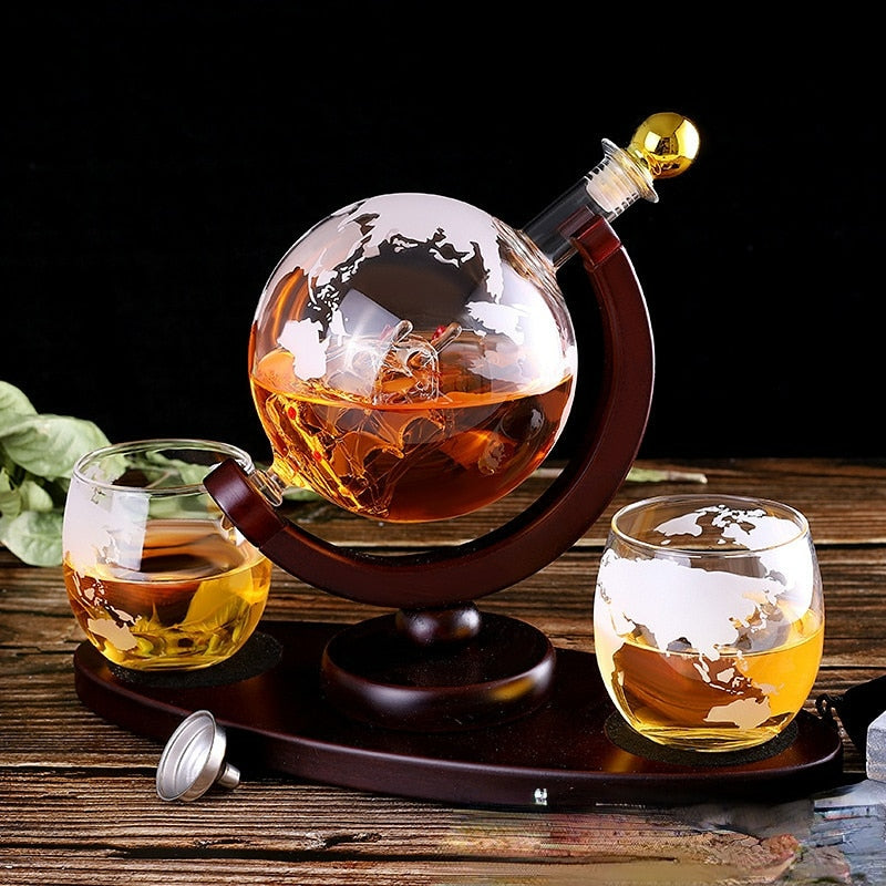 Globe Shaped Liquor Decanter