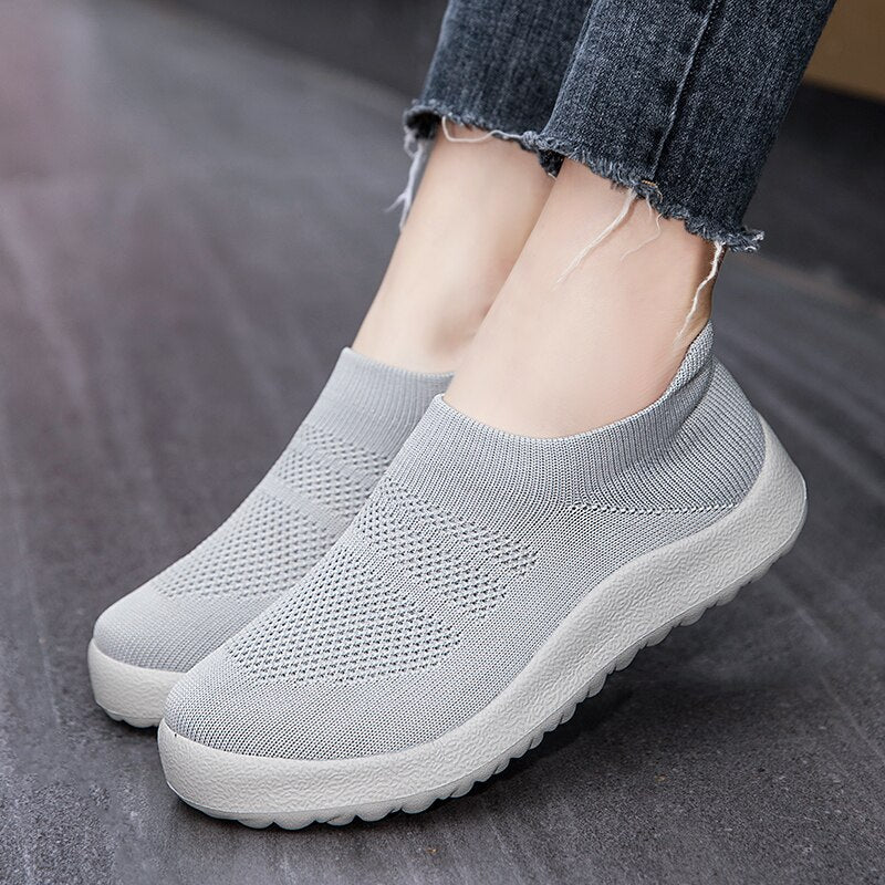 Ladies Air Mesh Slip On Shoes