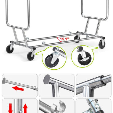 Collapsible Garment Storage Rack