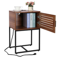 Nightstand With Charging Station