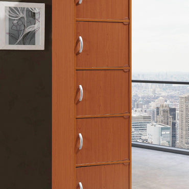 5-Shelf, 5-Door Multipurpose Cabinet