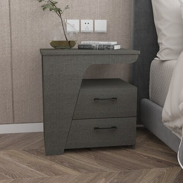 White Modern Nightstand Desk