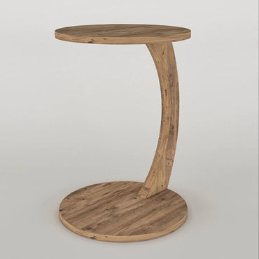 C Shaped Wooden Nesting Table