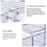 2-Layer Stainless Steel kitchen Storage Unit