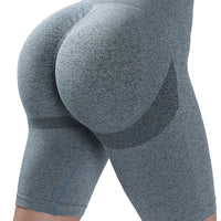High Waist Seamless Fitness Shorts