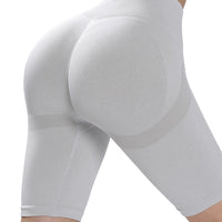 High Waist Seamless Fitness Shorts