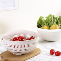 Multifunctional Double-Layer Colander