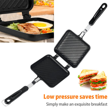 Double Sided Non Stick Sandwich Grill