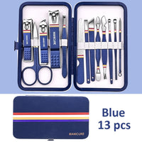 Manicure & Pedicure Set With Storage Case
