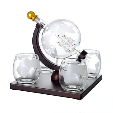 Globe Shaped Liquor Decanter