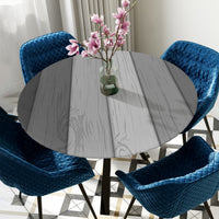 Vintage Wood Texture Round Table