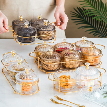 Transparent Dried Fruit Snack Dishes