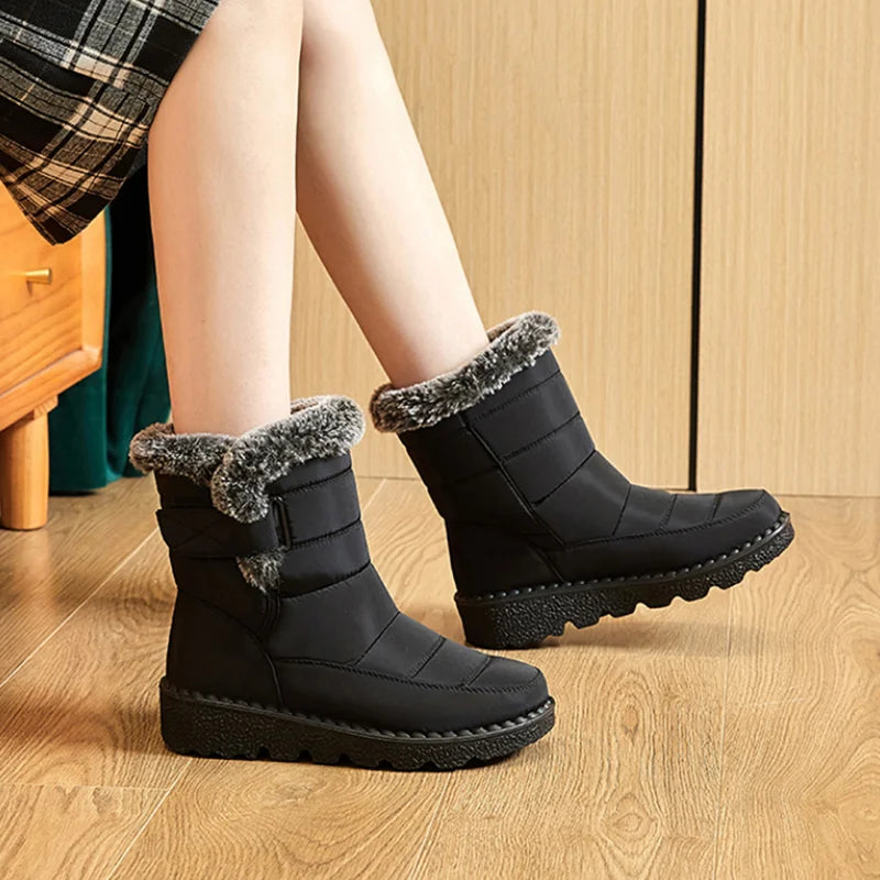 Women's Waterproof Winter Snow Boots