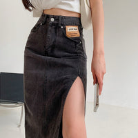 Streamgirl Maxi Denim Skirt