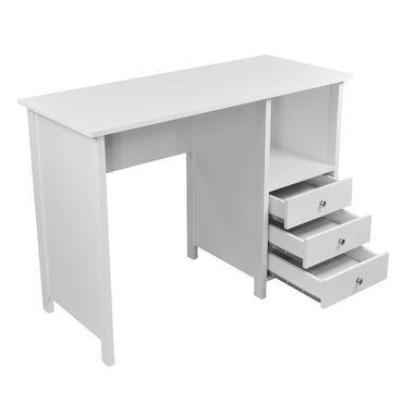 Contemporary Desk with 3 Storage Drawers