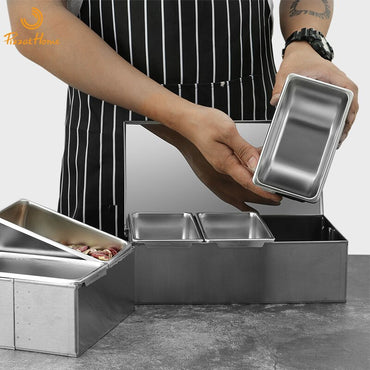 Stainless Steel Seasoning Box