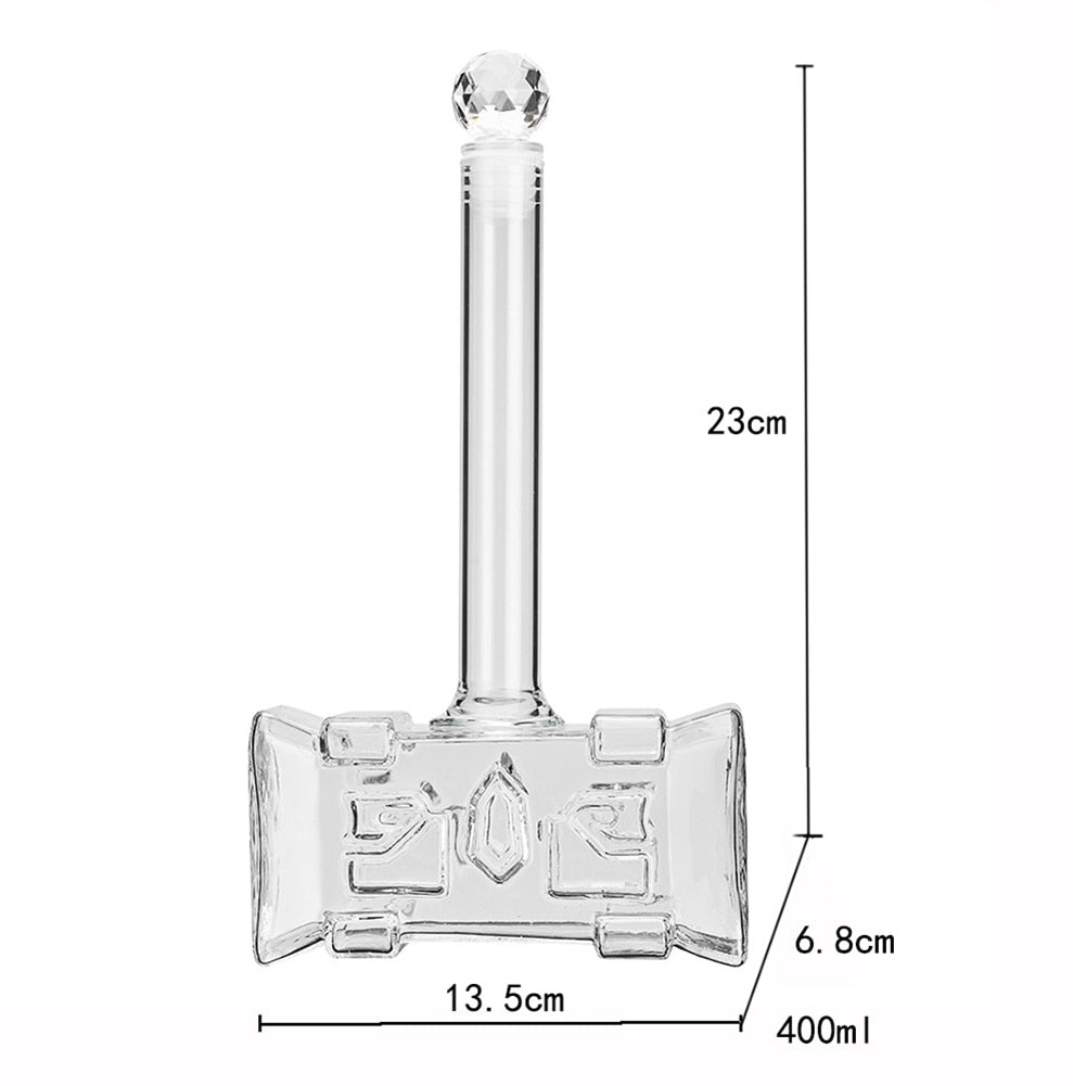 Hammer Shaped Wine Pourer