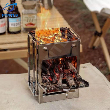 Stainless Steel Folding Camp Stove