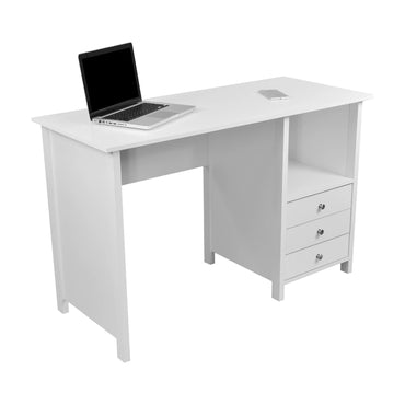 Contemporary Desk with 3 Storage Drawers