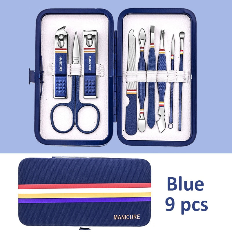 Manicure & Pedicure Set With Storage Case