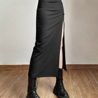 Split Ankle Length Skirt