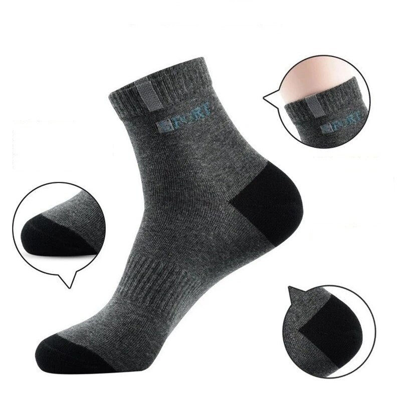 5 Pairs Bamboo Fibre Socks