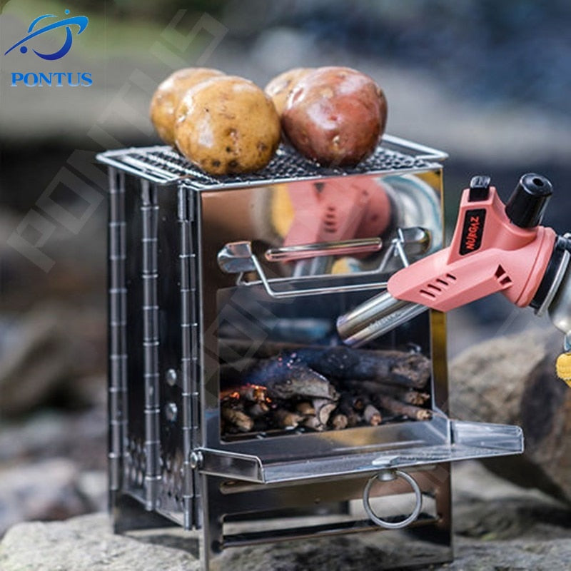 Stainless Steel Folding Camp Stove