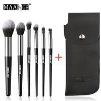 MAANGE 6 Pcs/ Professional Makeup Brushes Set