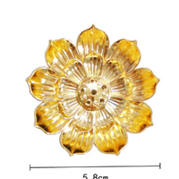 Lotus Alloy Incense Burner Holder