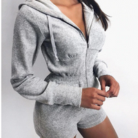 Long Sleeve Zipper Hoodie
