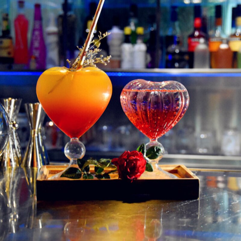 Creative Heart-shaped Cocktail Glass