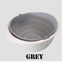 Multifunctional Double-Layer Colander